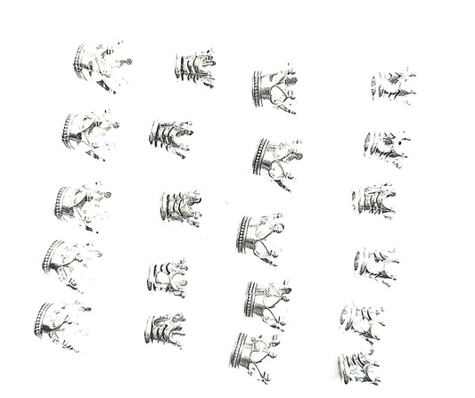 Royalty Hair Beads 20ct - Love Is In The Hair